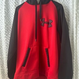 Men’s Red & Black Under Armour Hoodie